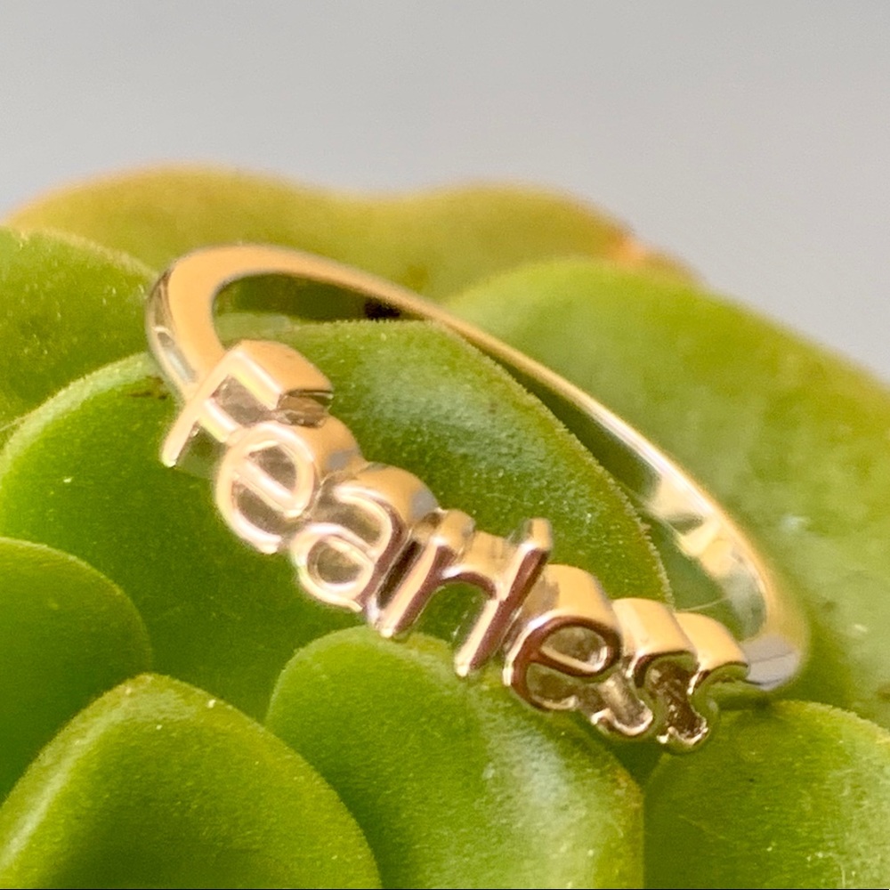 S925 Fearless ring